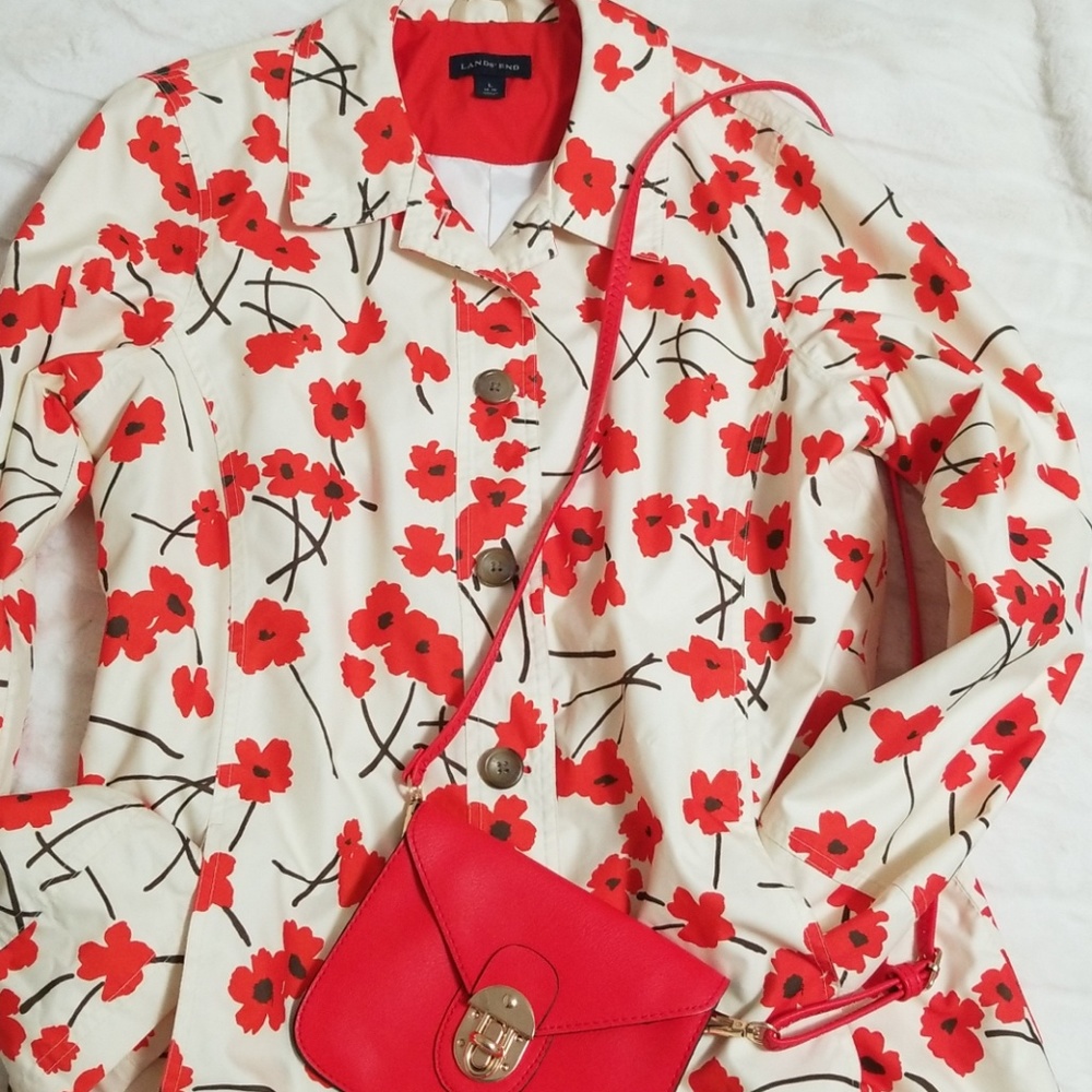 Lands' End Poppy All Weather Duster
